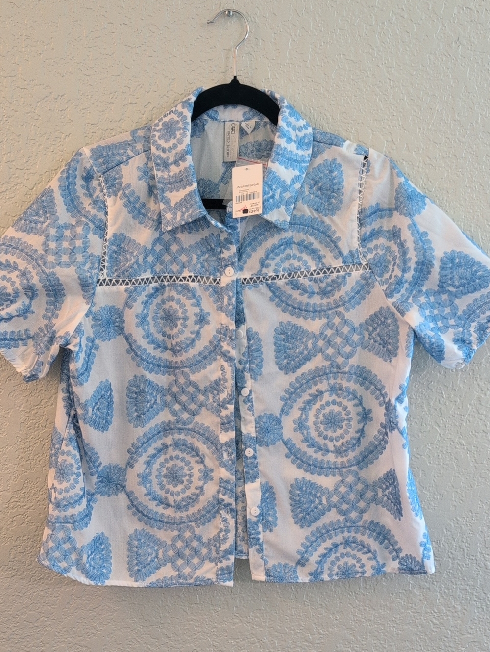 Cato short-sleeve button-up